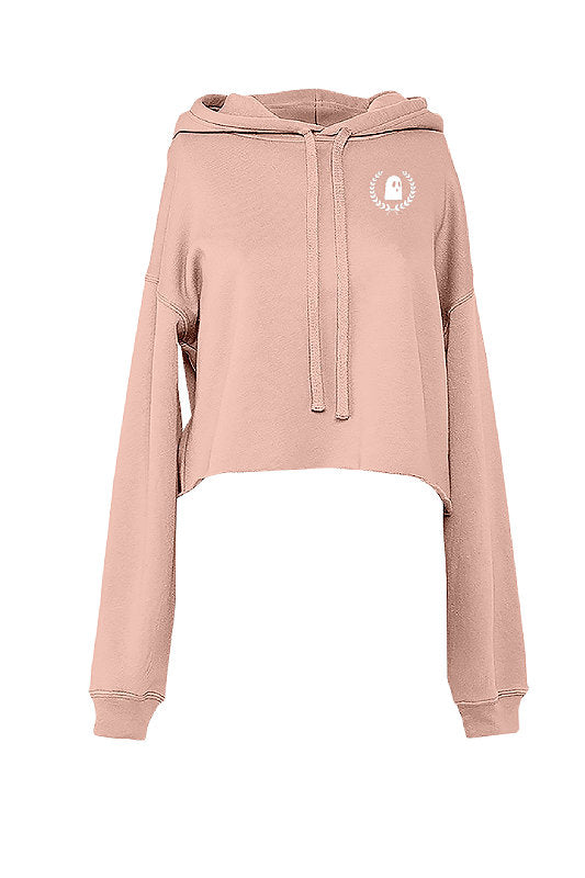 Spooky Premium ~ Cropped Fleece Hoodie