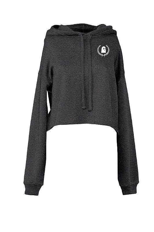 Spooky Premium ~ Cropped Fleece Hoodie