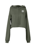 Spooky Premium ~ Cropped Fleece Hoodie