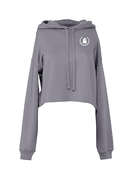 Spooky Premium ~ Cropped Fleece Hoodie