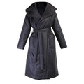 Women's Hooded Cotton-Padded Belt Jacket