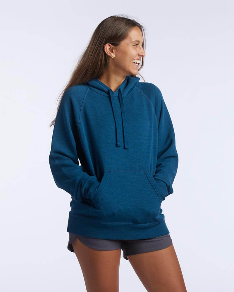 Freasy Women's Relaxed Fit Hoodie - Color: Dark Teal | Valid Gate