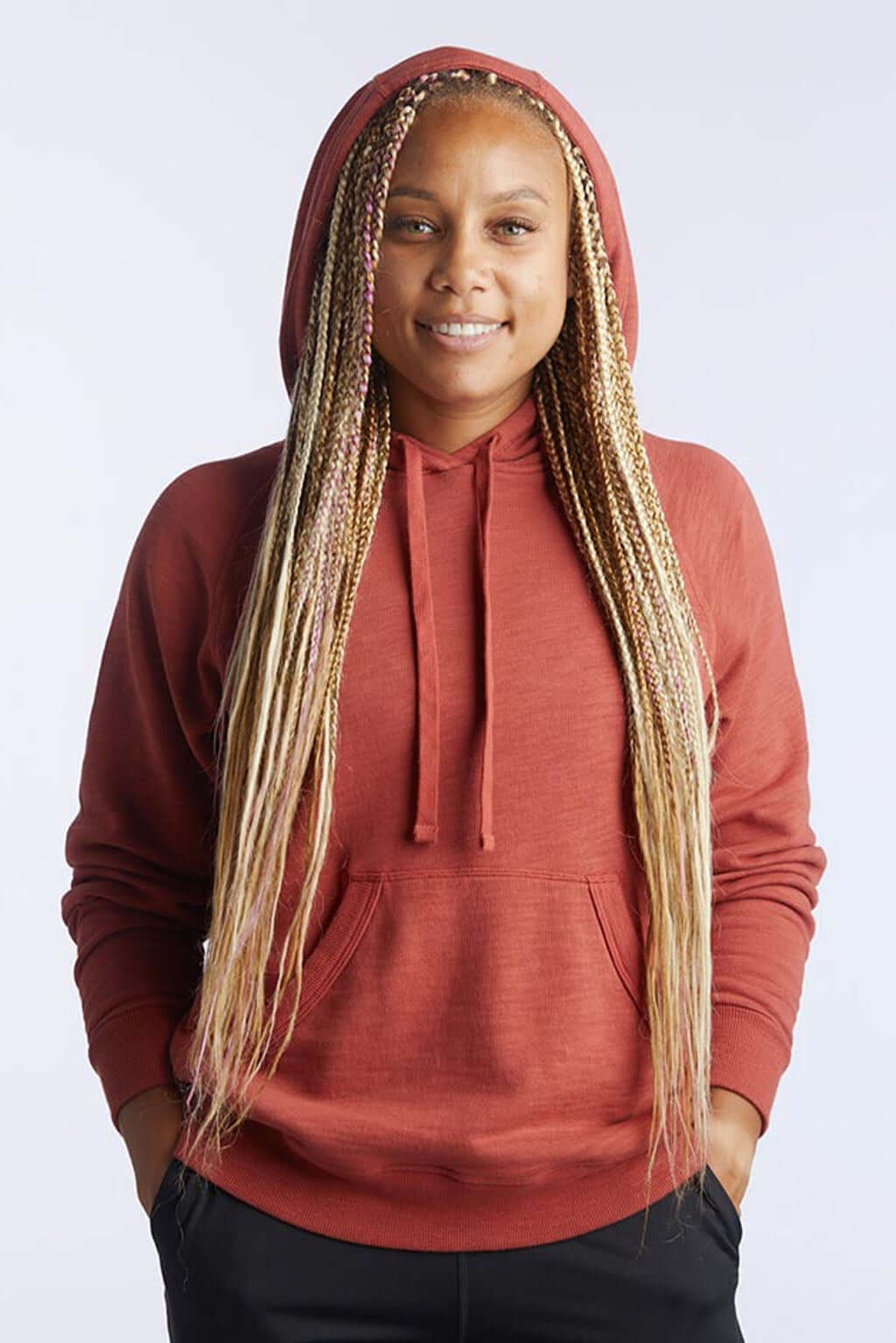 Freasy Women's Relaxed Fit Hoodie - Color: Cinnabar | Valid Gate