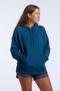 Freasy Women's Relaxed Fit Hoodie - Color: Dark Teal | Valid Gate