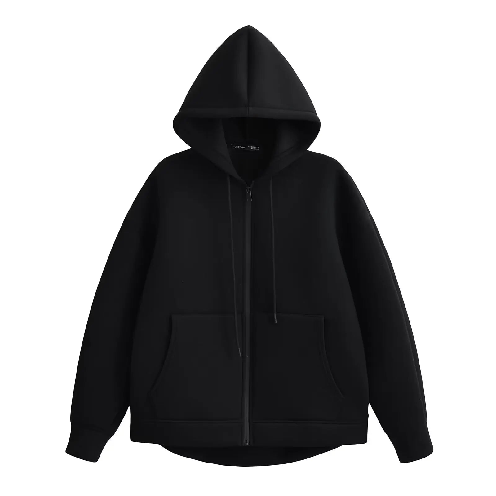 Zip Up Hoodies Women – Oversized Autumn Hooded Sweatshirt