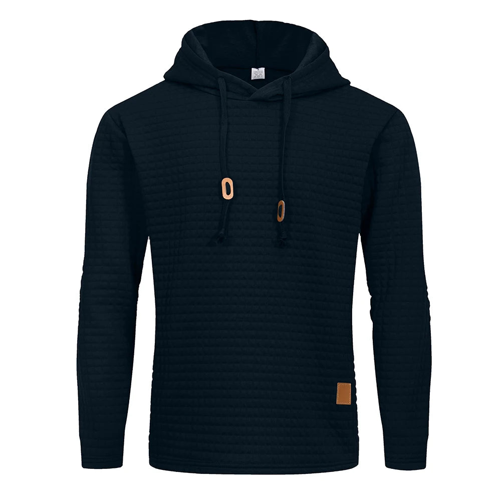 Plain Sports Hoodie for Men – Comfortable Casual Athletic Hoodie - Color: Navyblue | Valid Gate