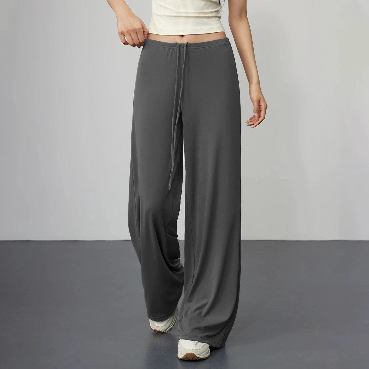 Women's High-Waist Wide-Leg Yoga Joggers