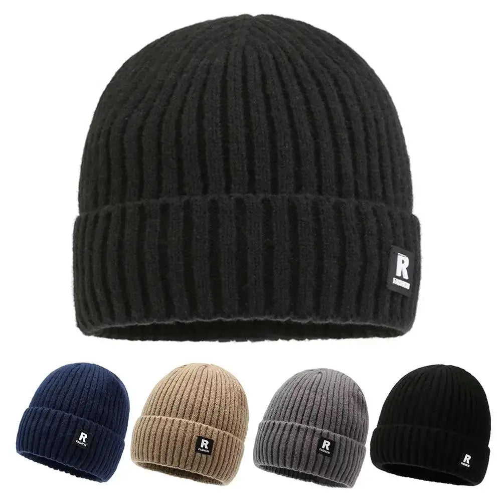 Fleece Lined Thick Beanie Hat – Unisex Winter Knit Cap – warm, anti-slip waterproof snow boots | Valid Gate