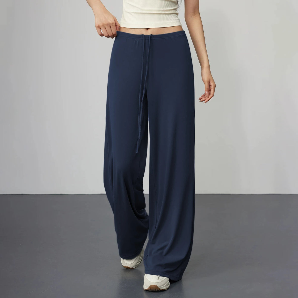 Women's High-Waist Wide-Leg Yoga Joggers