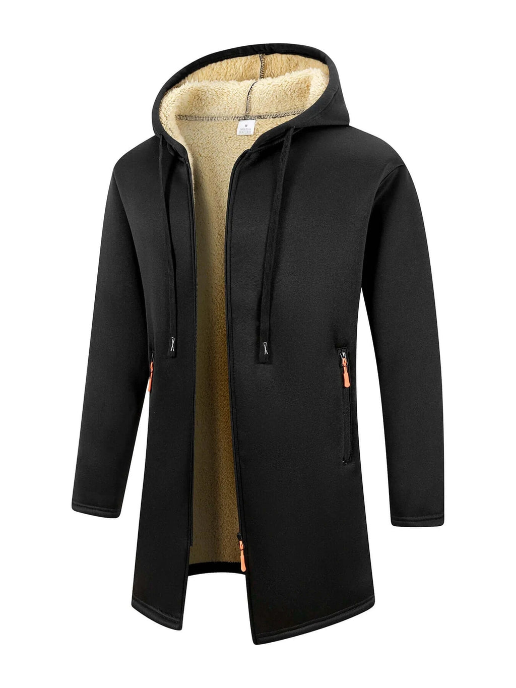 Men's Winter Zip-Up Hoodie – Warm Casual Hooded Sweatshirt