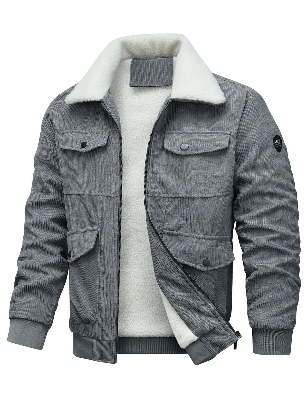 Durable Men's Corduroy Jacket – Classic Casual Outerwear
