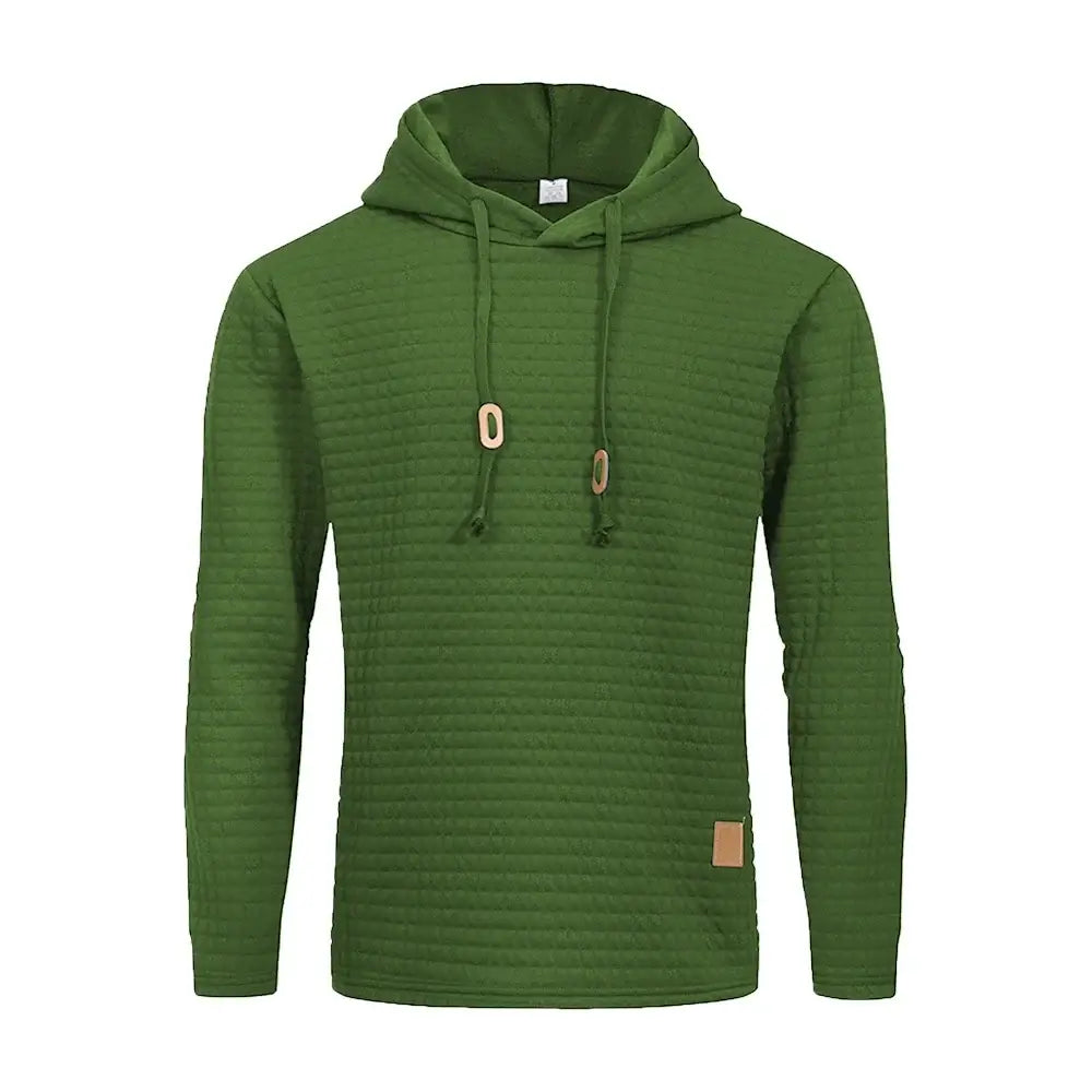 Plain Sports Hoodie for Men – Comfortable Casual Athletic Hoodie - Color: Green | Valid Gate
