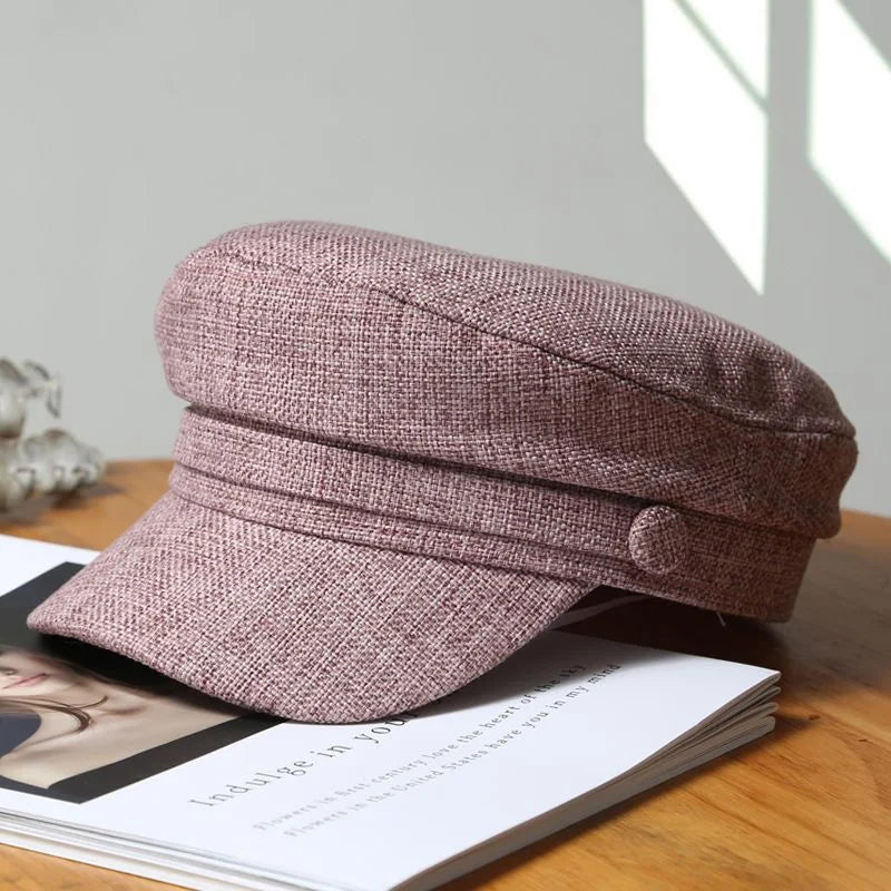 Classic Octagonal Beret for Women