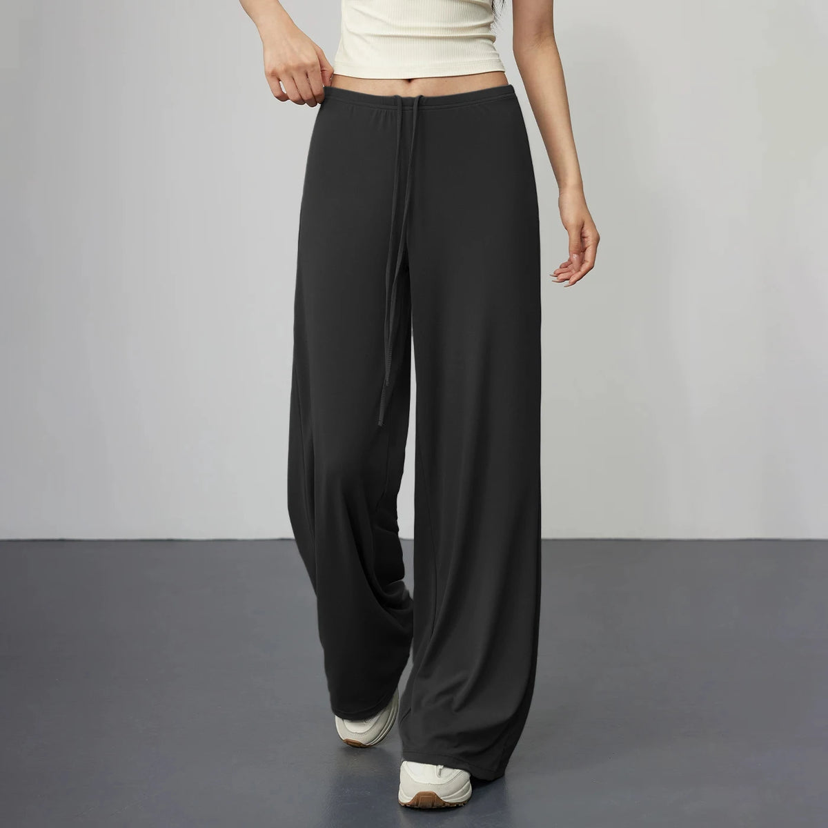 Women's High-Waist Wide-Leg Yoga Joggers
