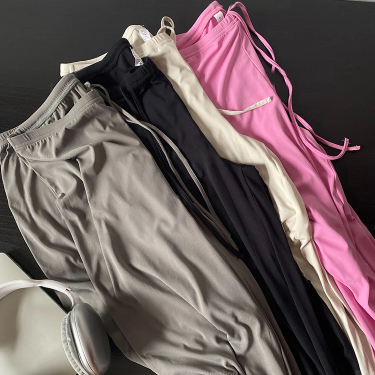 Women's High-Waist Wide-Leg Yoga Joggers
