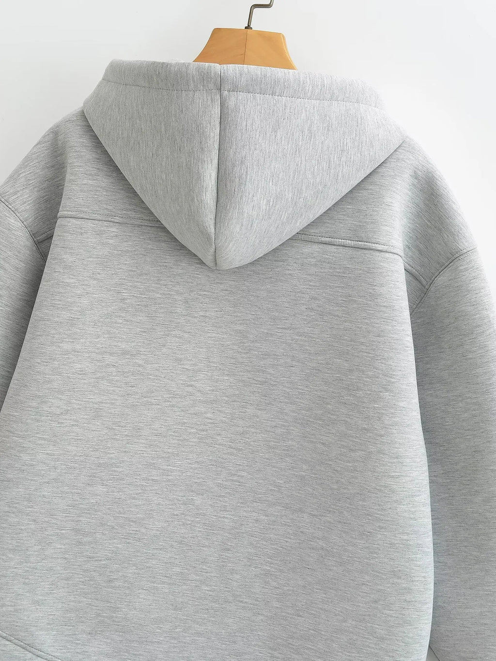 Zip Up Hoodies Women – Oversized Autumn Hooded Sweatshirt