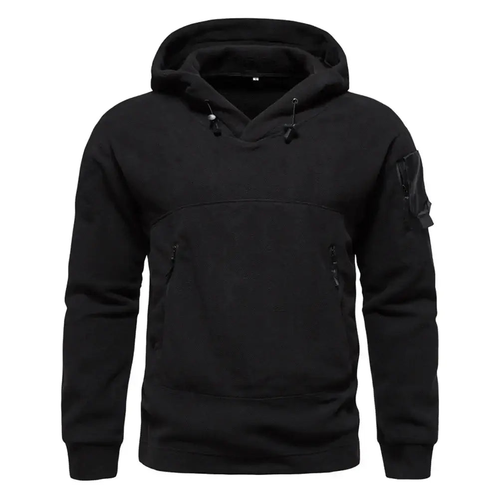 Men's Tactical Outdoor Hoodie – Durable Outdoor Pullover