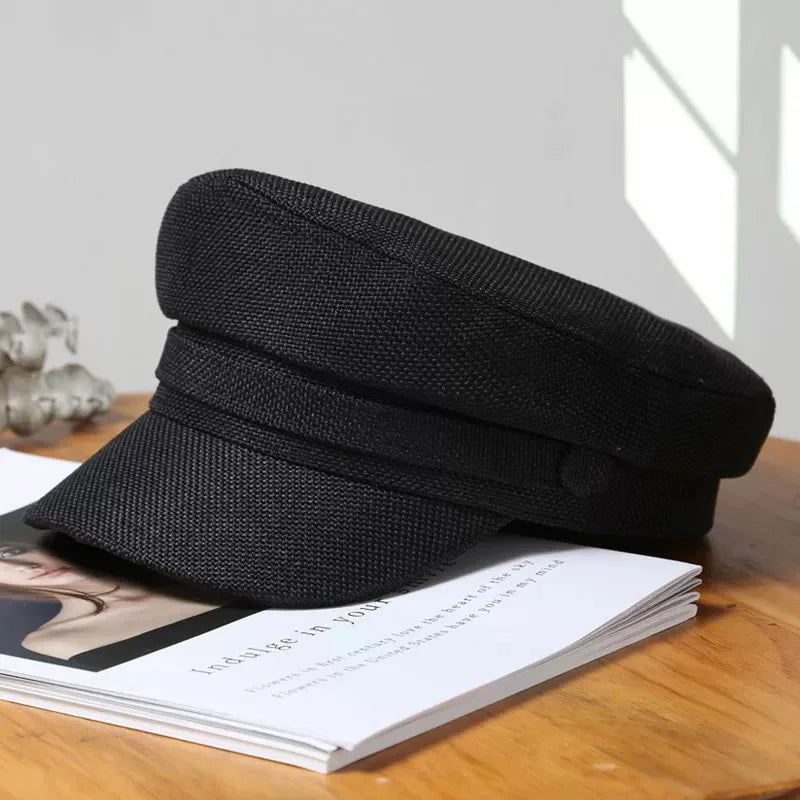 Classic Octagonal Beret for Women