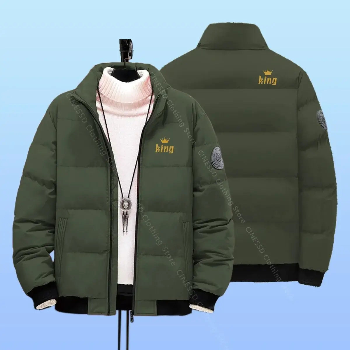 men's lightweight puffer jacket