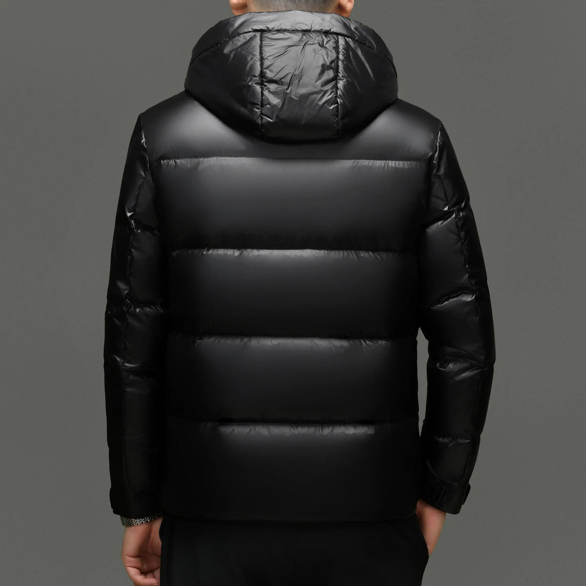 Men's 90 White Duck Down Puffer Jacket – Warm Winter Jacket
