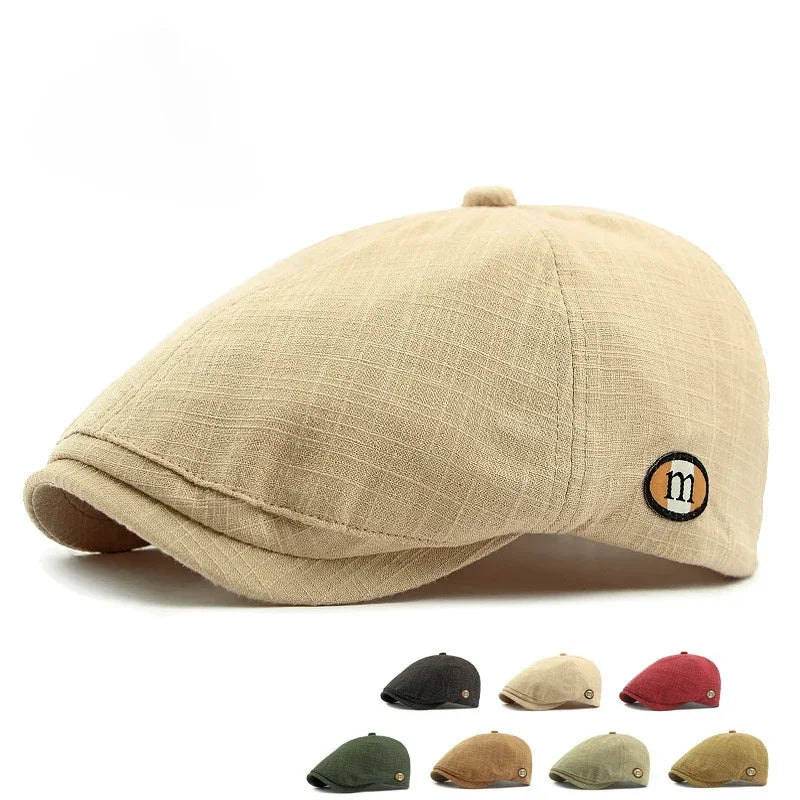 British Retro Beret Cap for Men & Women