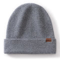 Two-Layer Thick Knit Cashmere Beanie for Men & Women