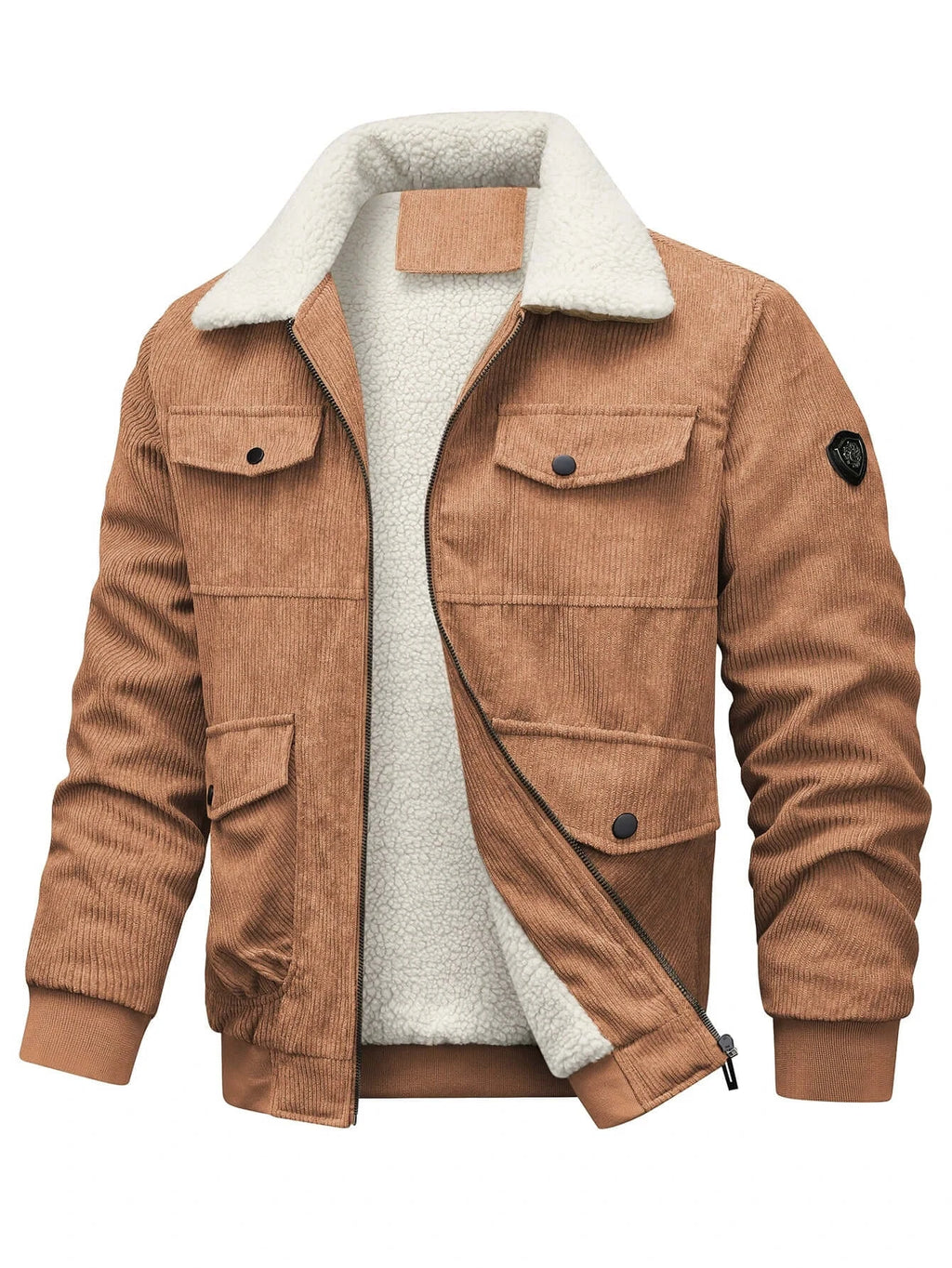 Durable Men's Corduroy Jacket – Classic Casual Outerwear
