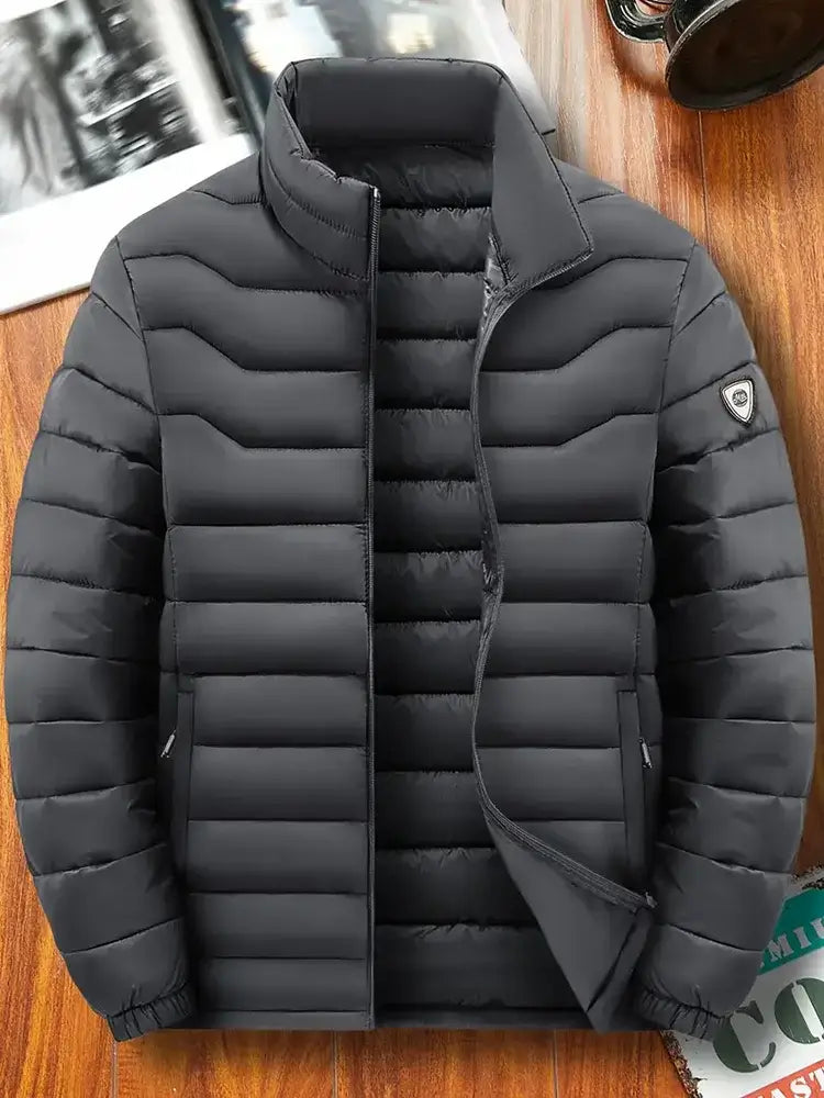 Men's Thick Warm Puffer Parka – Heavy Winter Outdoor Jacket