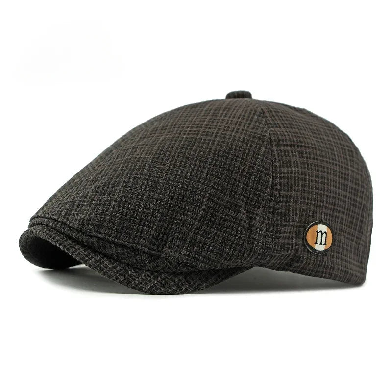 British Retro Beret Cap for Men & Women