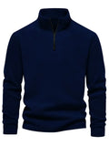 Thick Quilted Men's Casual Jacket – Warm Winter Outerwear