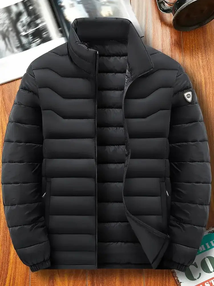 Men's Thick Warm Puffer Parka – Heavy Winter Outdoor Jacket