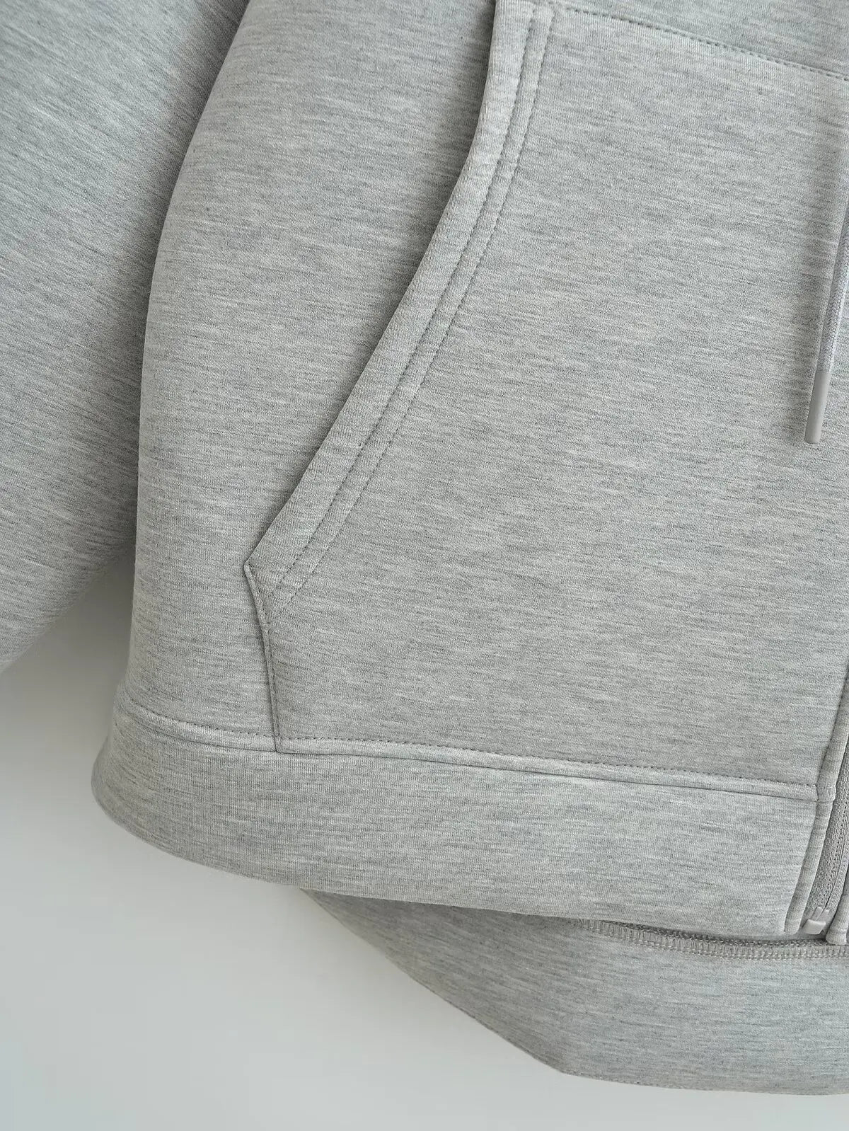 Zip Up Hoodies Women – Oversized Autumn Hooded Sweatshirt