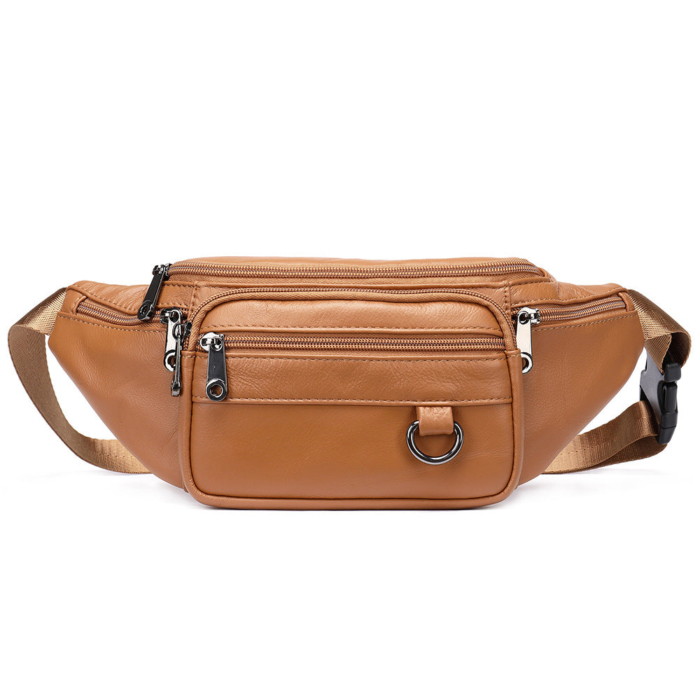 Multifunctional Mens ShoulderCrossbody Waist Bag