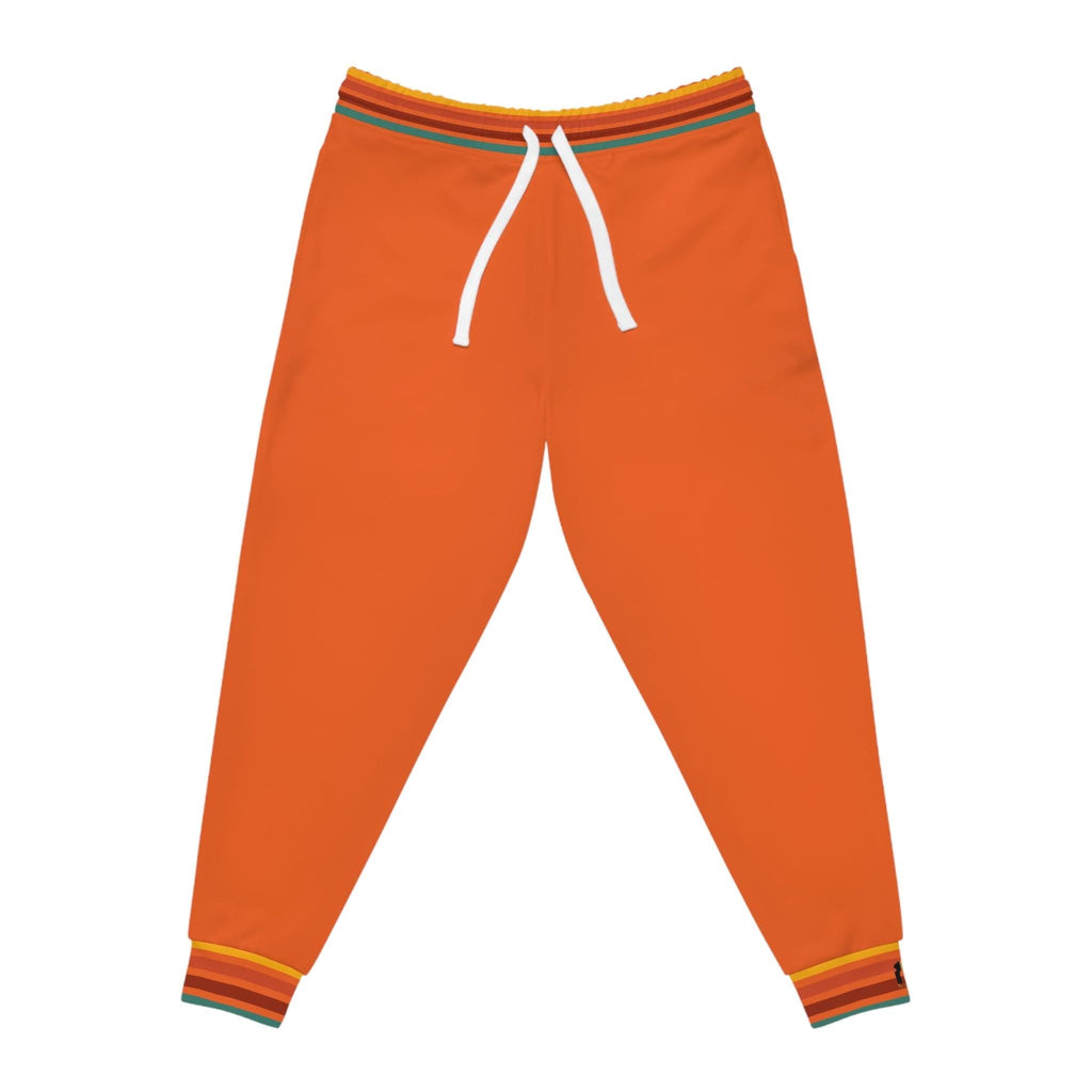 Coordinating "Accountability" Joggers – Bold Style With a Purpose (Tangerine Twist)