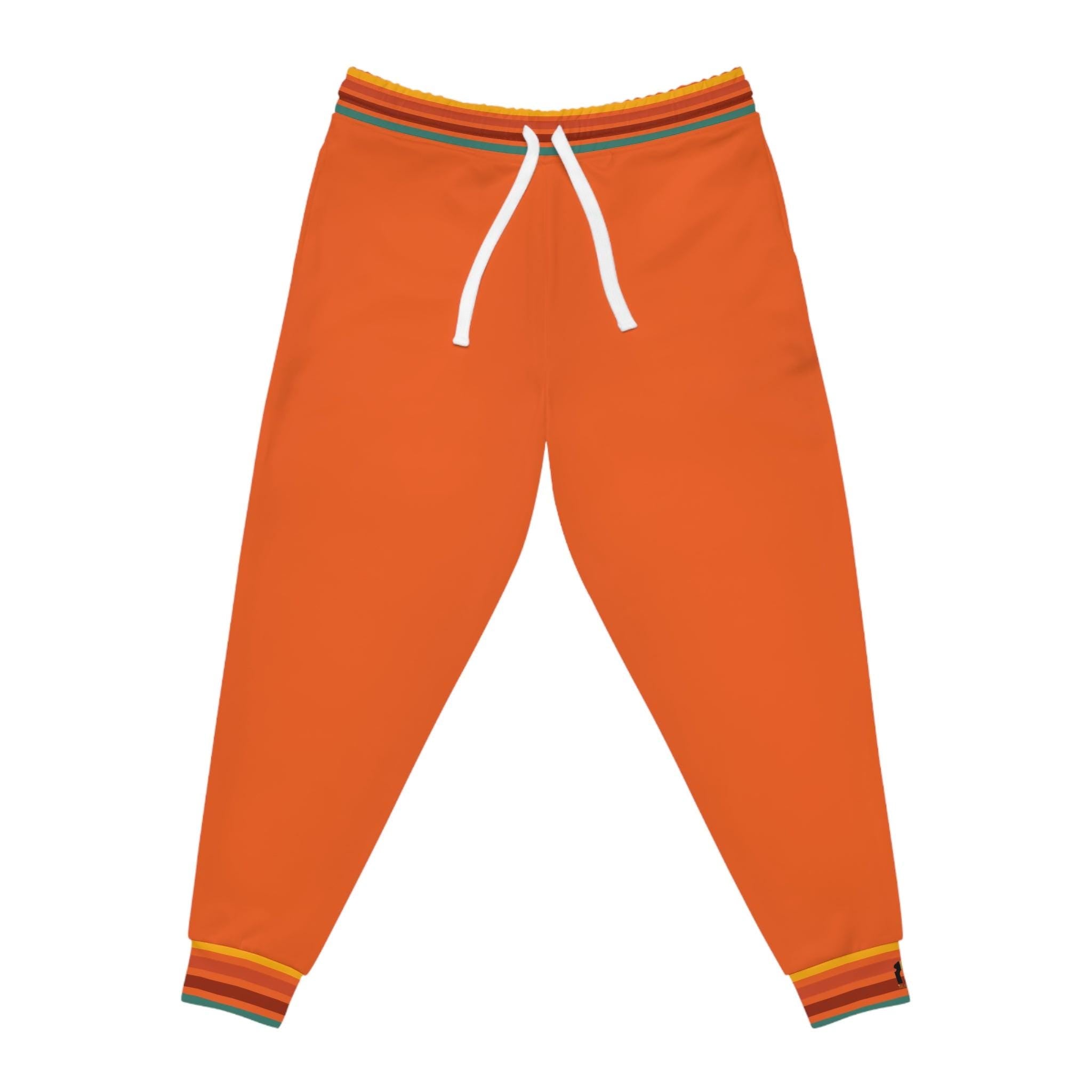 Coordinating "Accountability" Joggers – Bold Style With a Purpose (Tangerine Twist)