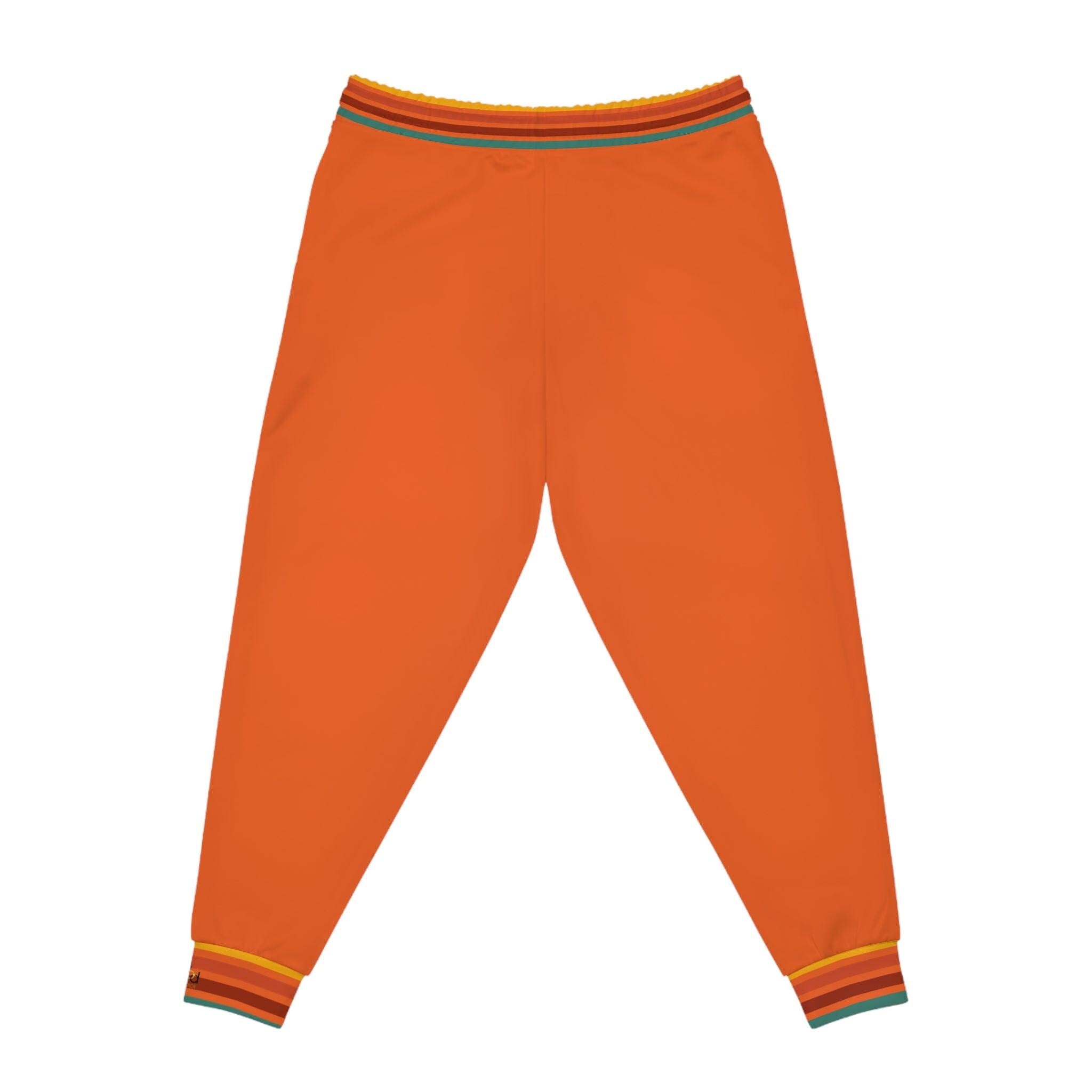 Coordinating "Accountability" Joggers – Bold Style With a Purpose (Tangerine Twist)