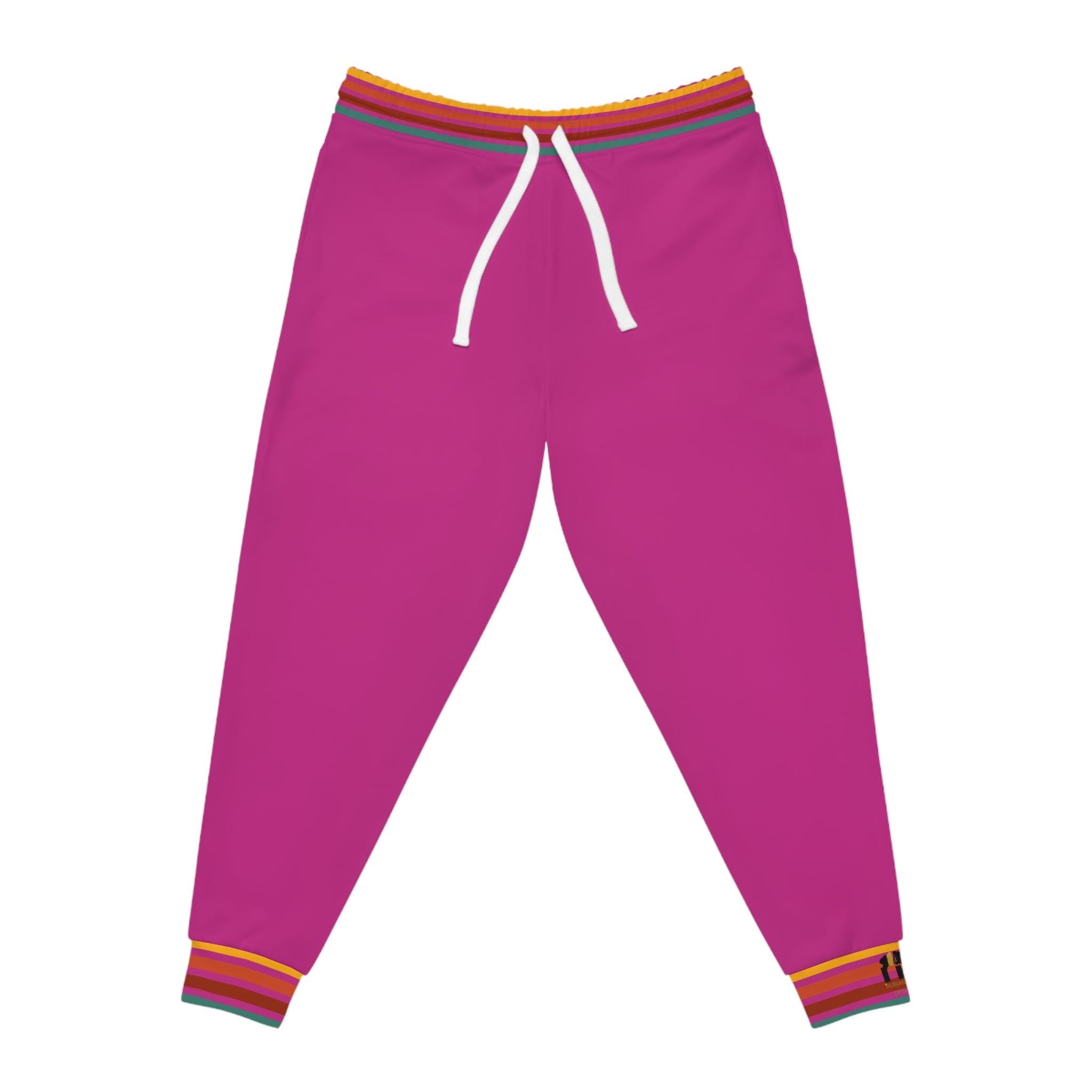 Coordinating "Accountability" Joggers – Bold Style With a Purpose (Tangerine Twist)